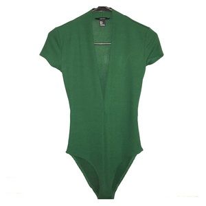 Plunging Deep V Bodysuit